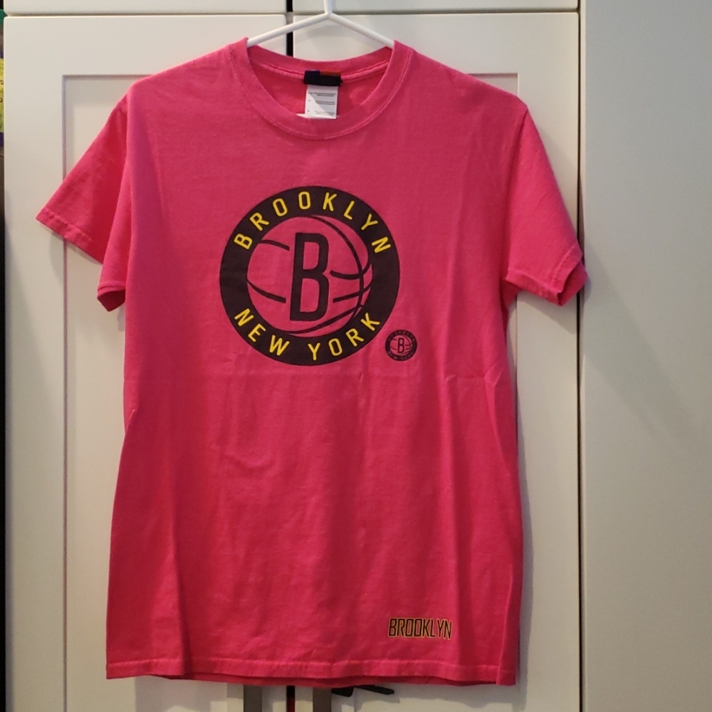 NBA Brooklyn Nets Deron Williams #8 PINK Tshirt